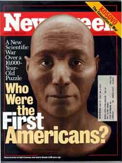 El Hombre de Kennewick en portada de Newsweek